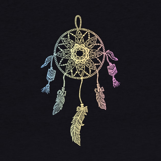 Dreamcatcher rainbow by VanyNany